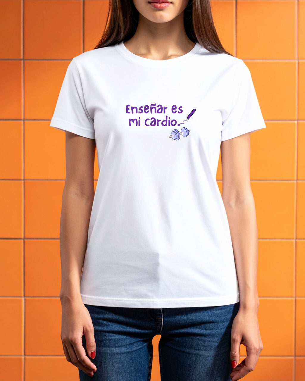 Camiseta Enseñar es mi Cardio