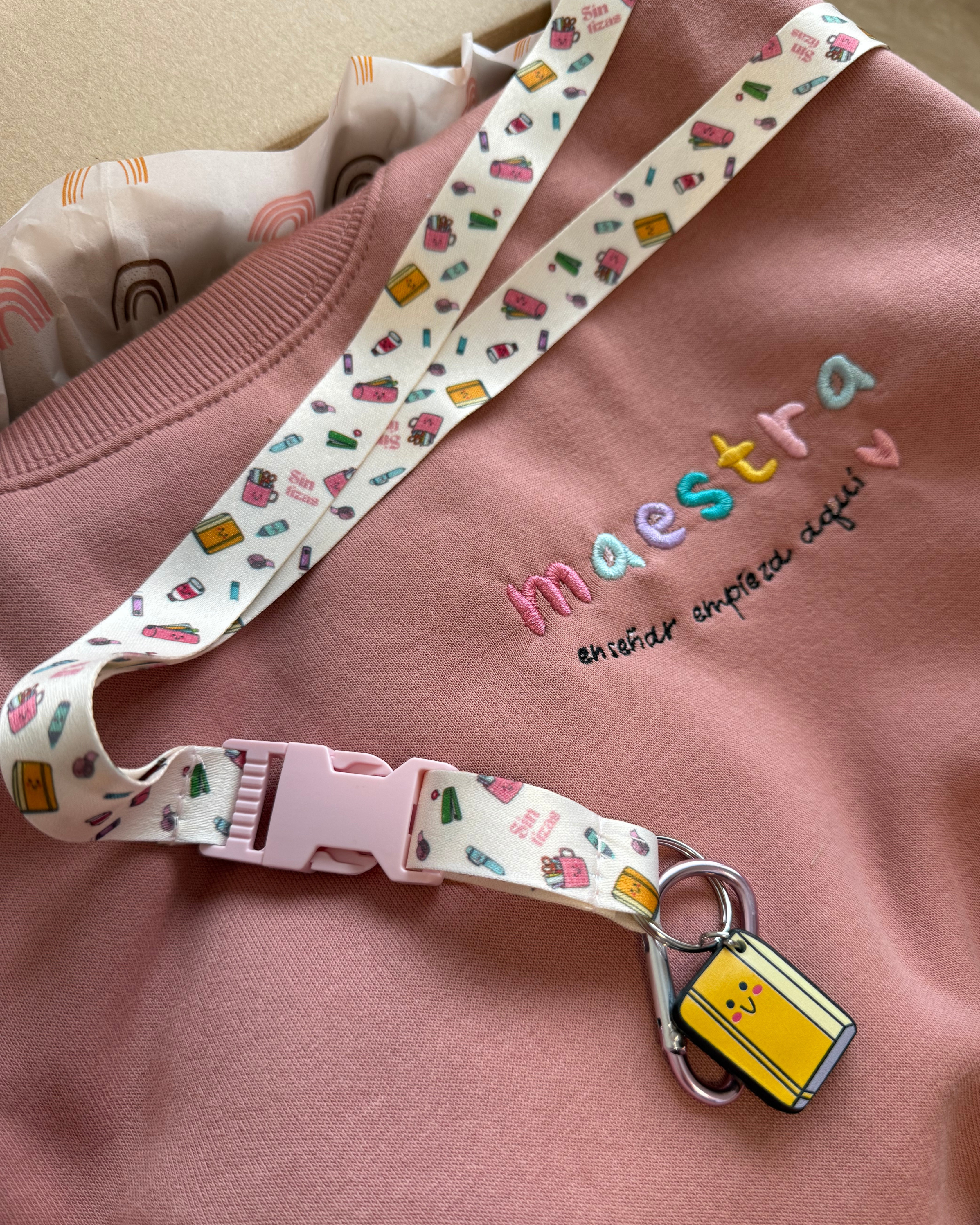 Pack regalo Maestra + Lanyard