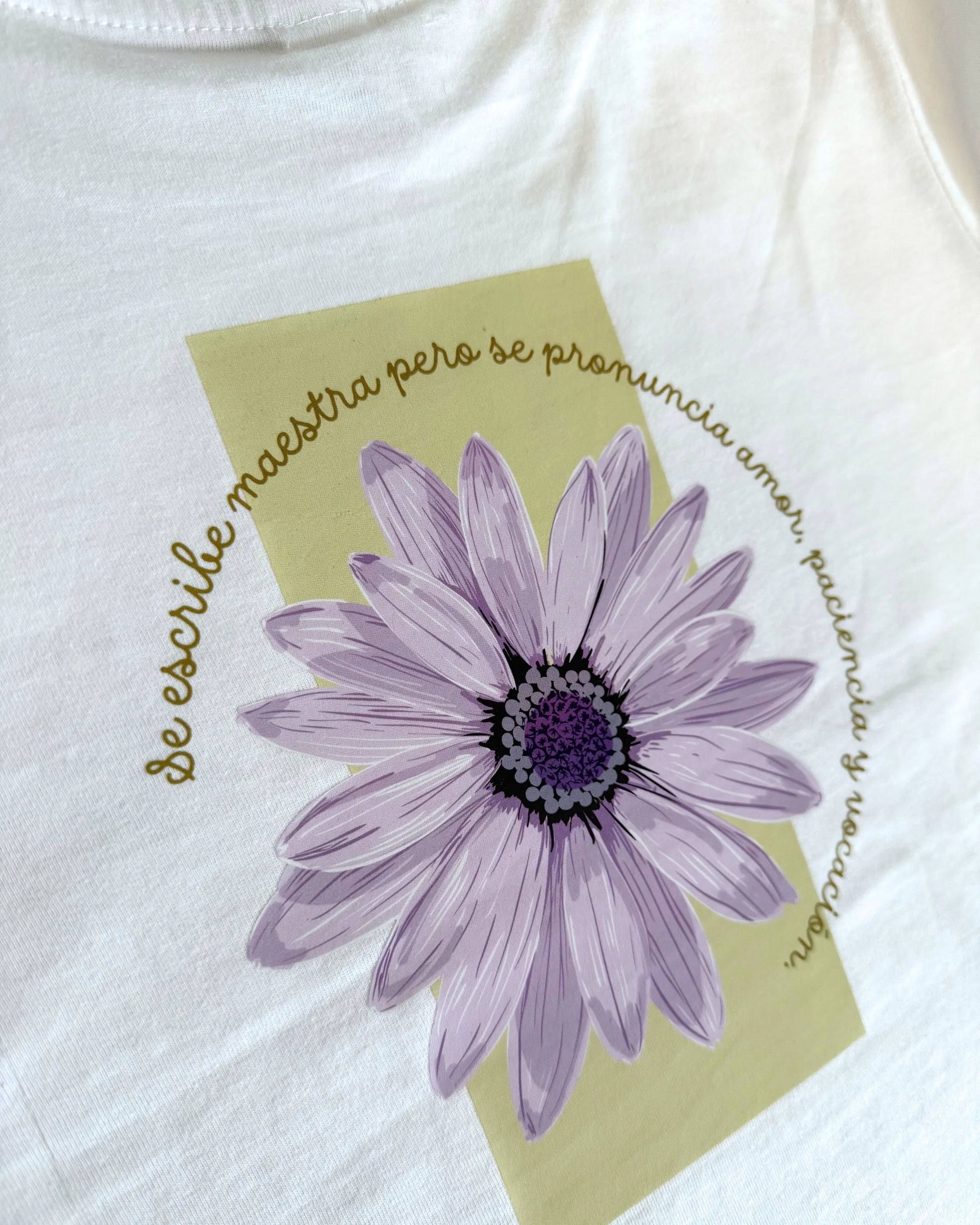 Camiseta M de Maestra