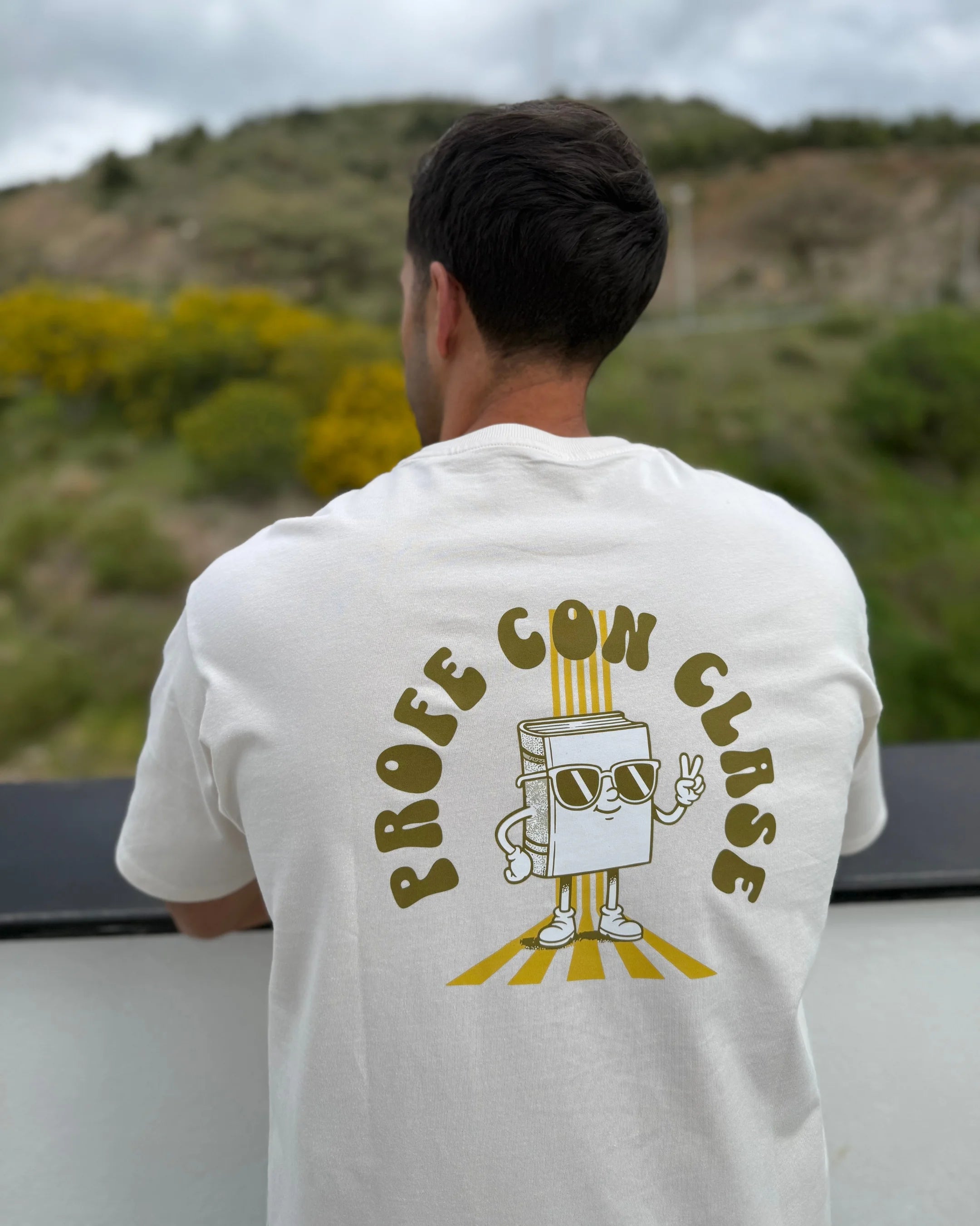 Camiseta oversize con diseño para profesores