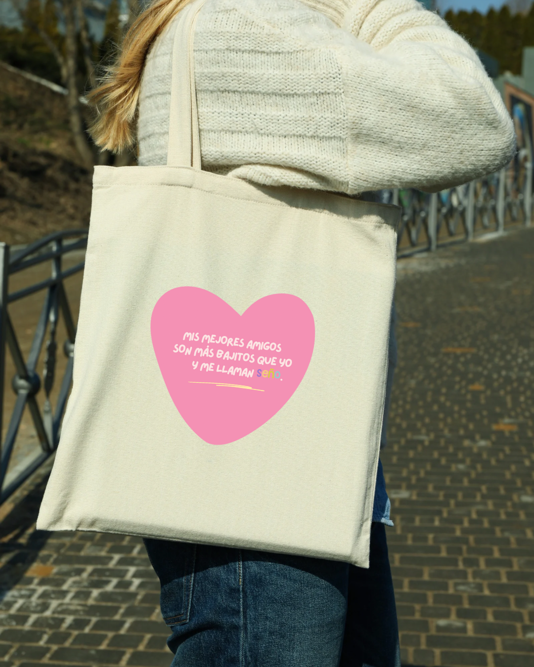 Bolsa de tela Mejores amigos
