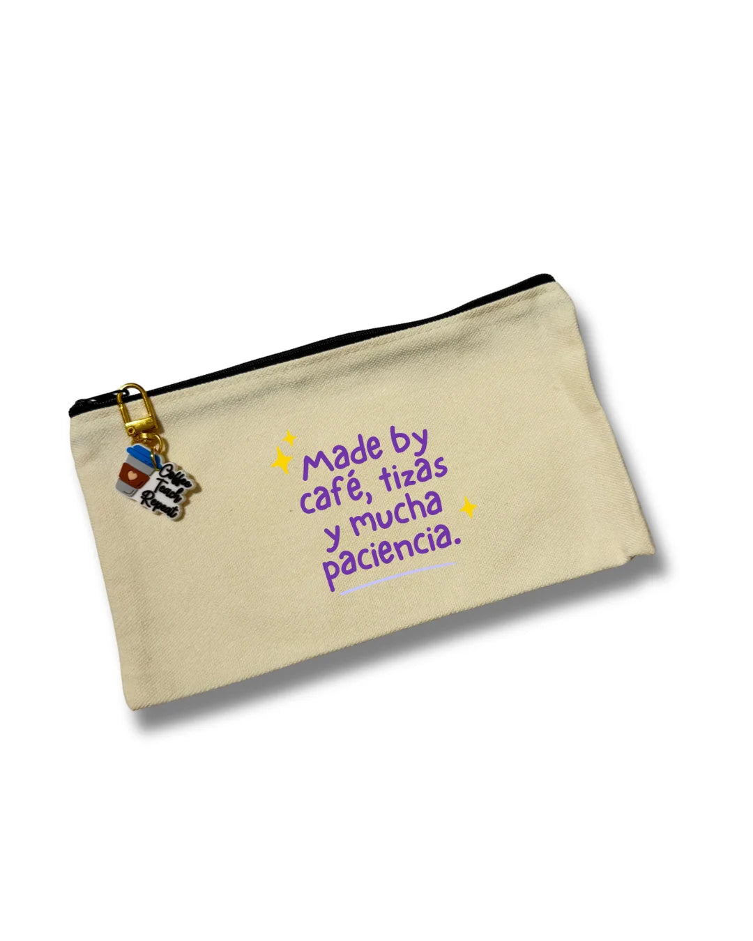 Estuche para maestros con diseño Tizas, regalo para profesores