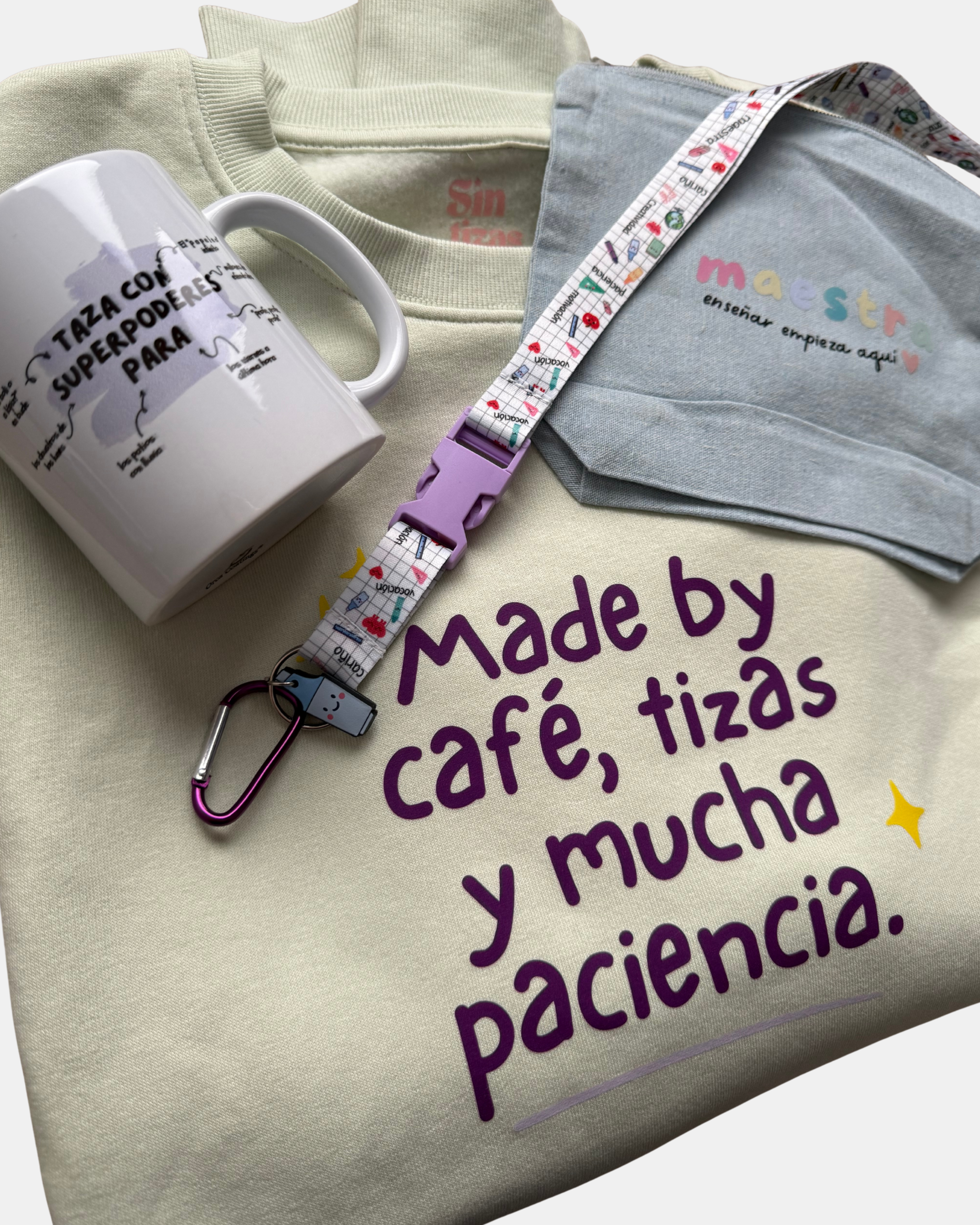 Pack regalo Made By tizas maestra