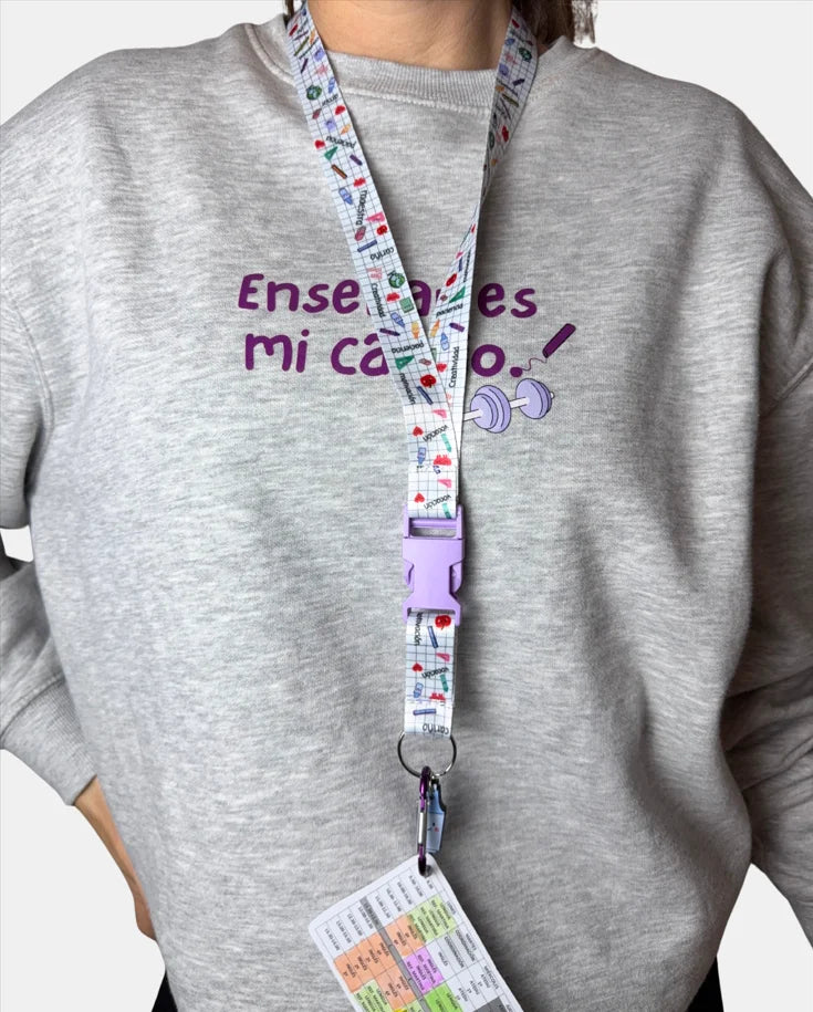 Lanyard En el aula para docentes, vista adicional