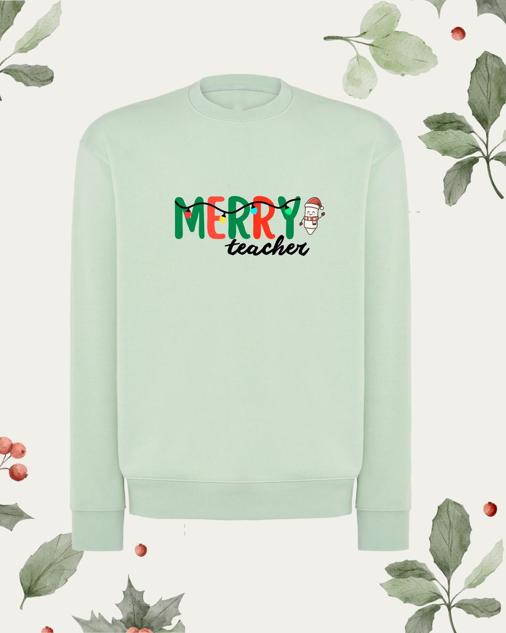 Sudadera navidad profesores Merry Teacher