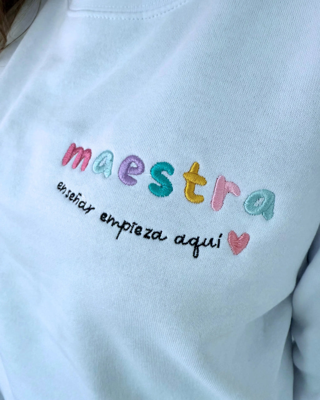Sudadera Maestra