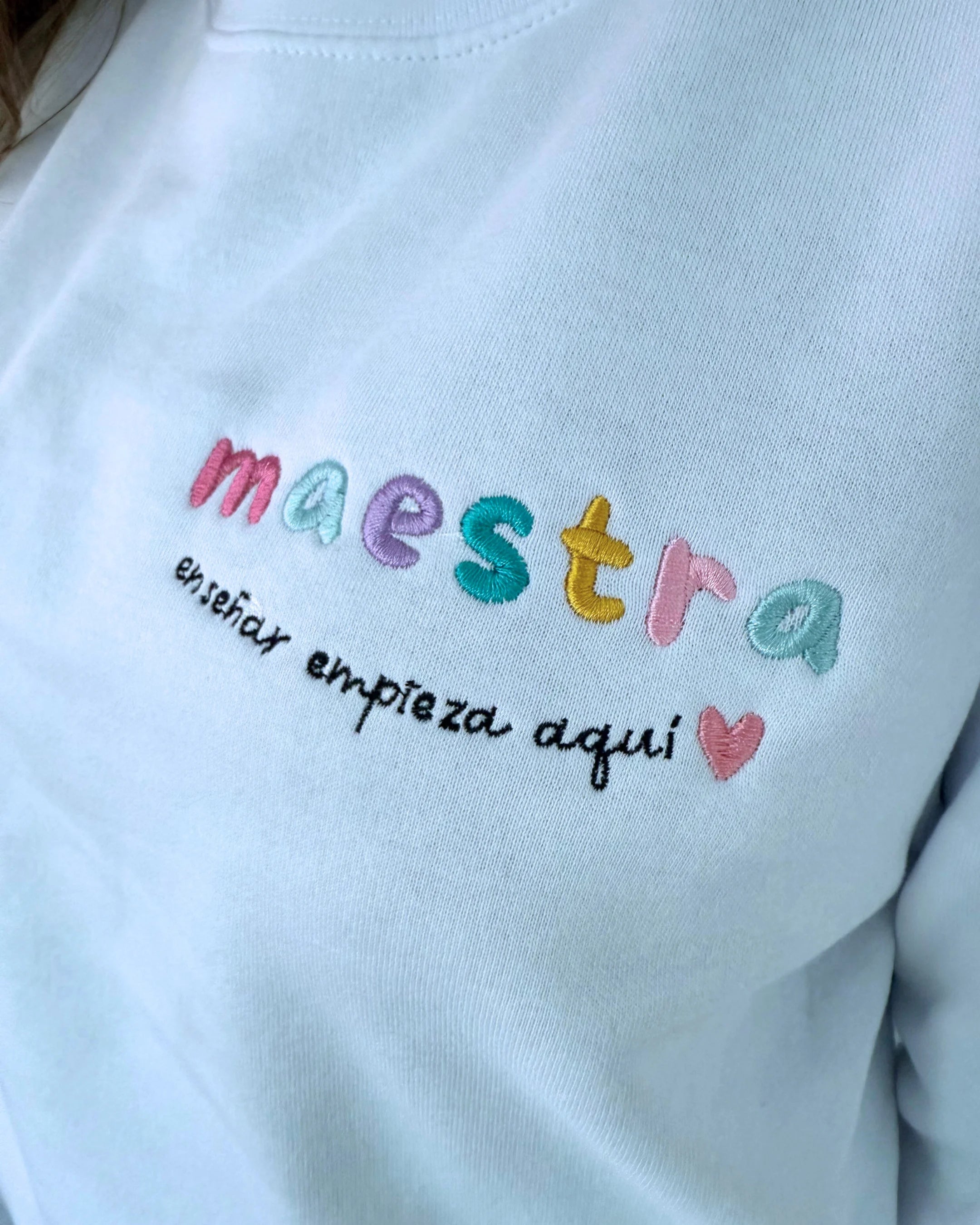 Sudadera Maestra