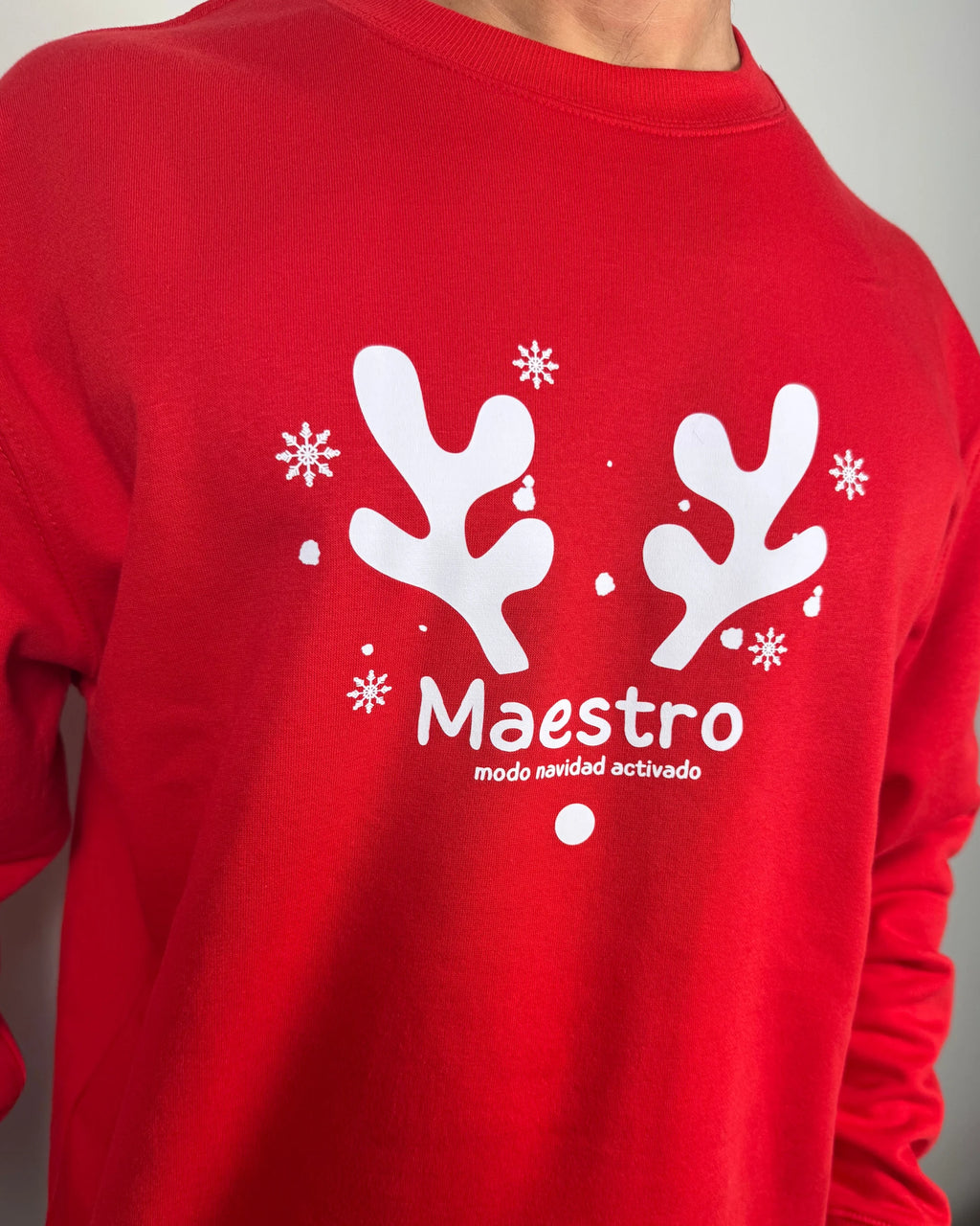 Sudadera Maestro Navidad