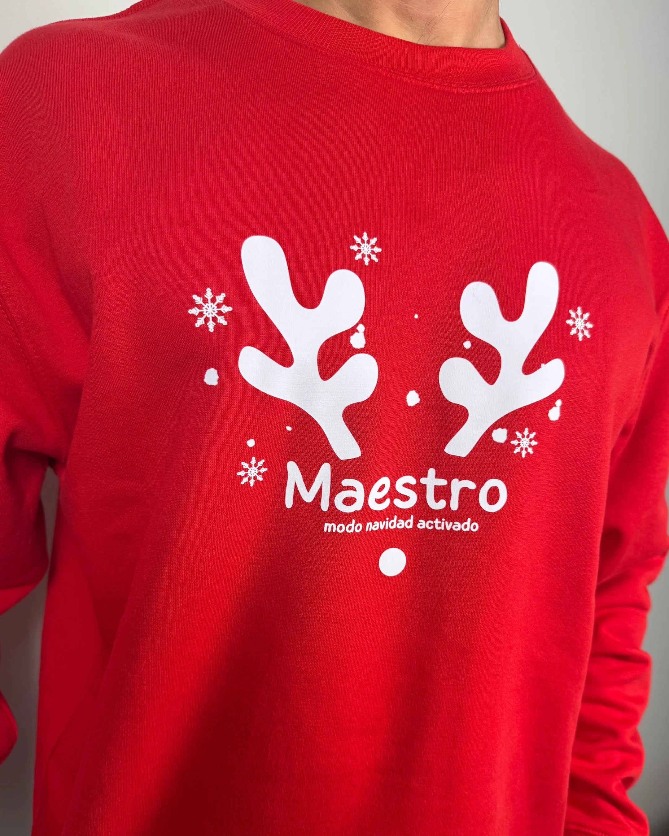 Sudadera Maestro Navidad