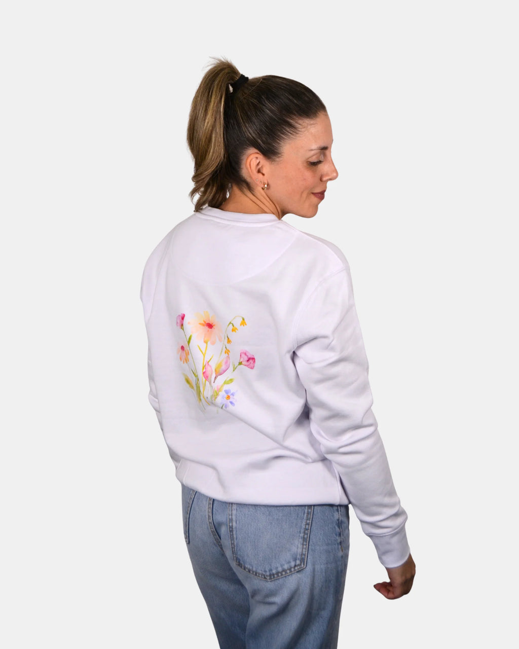 Sudadera flores
