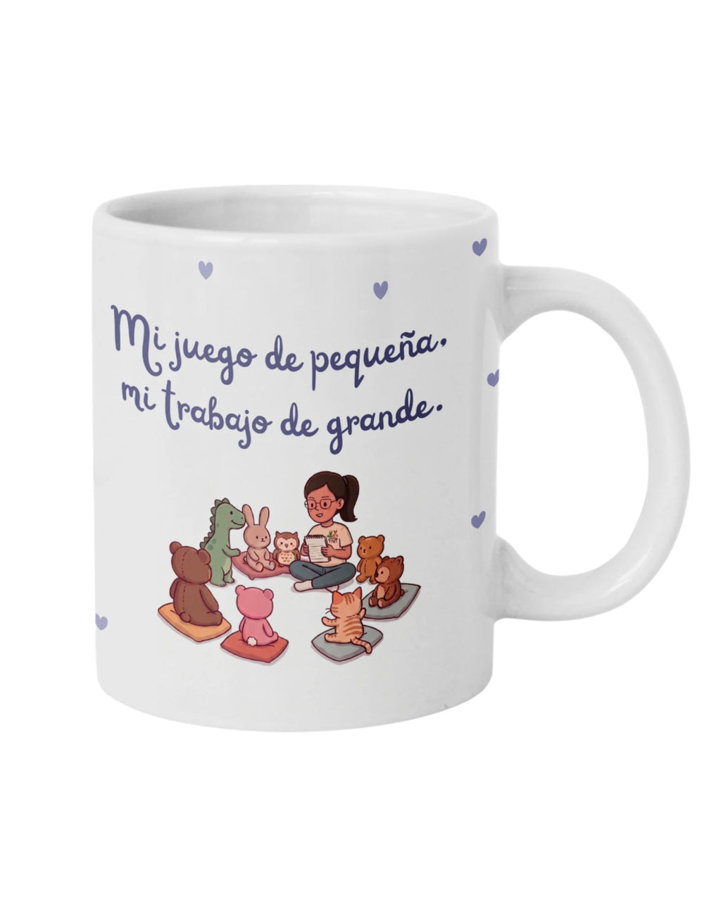 Taza personalizable Sueños de maestra, regalo para profesoras