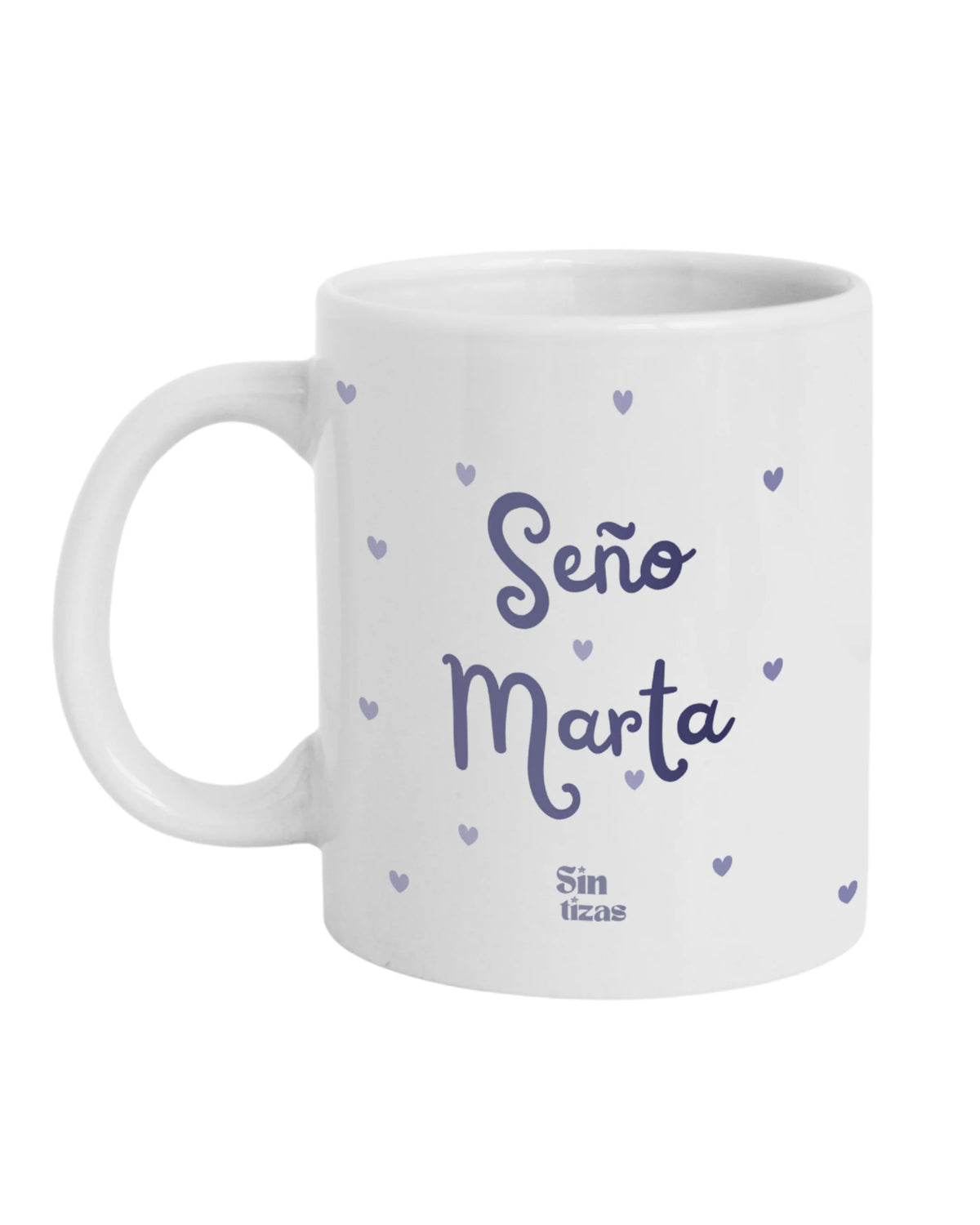 Taza Sueños de maestra para seños, otra vista